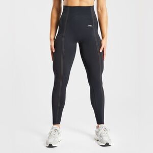 AYBL REFLEX SEAMLESS LEGGINGS BLACK SIZE MEDIUM